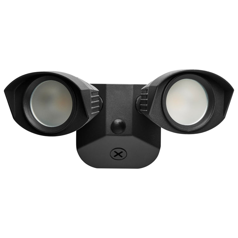 Nuvo Lighting 65-220 LED Dual Head Security Light, Black