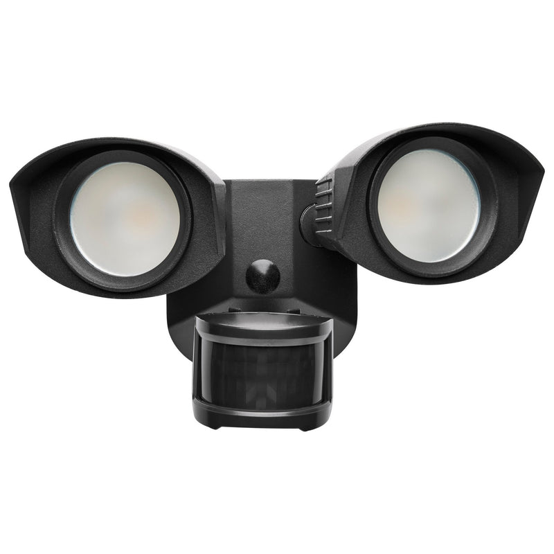 Nuvo Lighting 65-221 LED Dual Head Security Light, Black