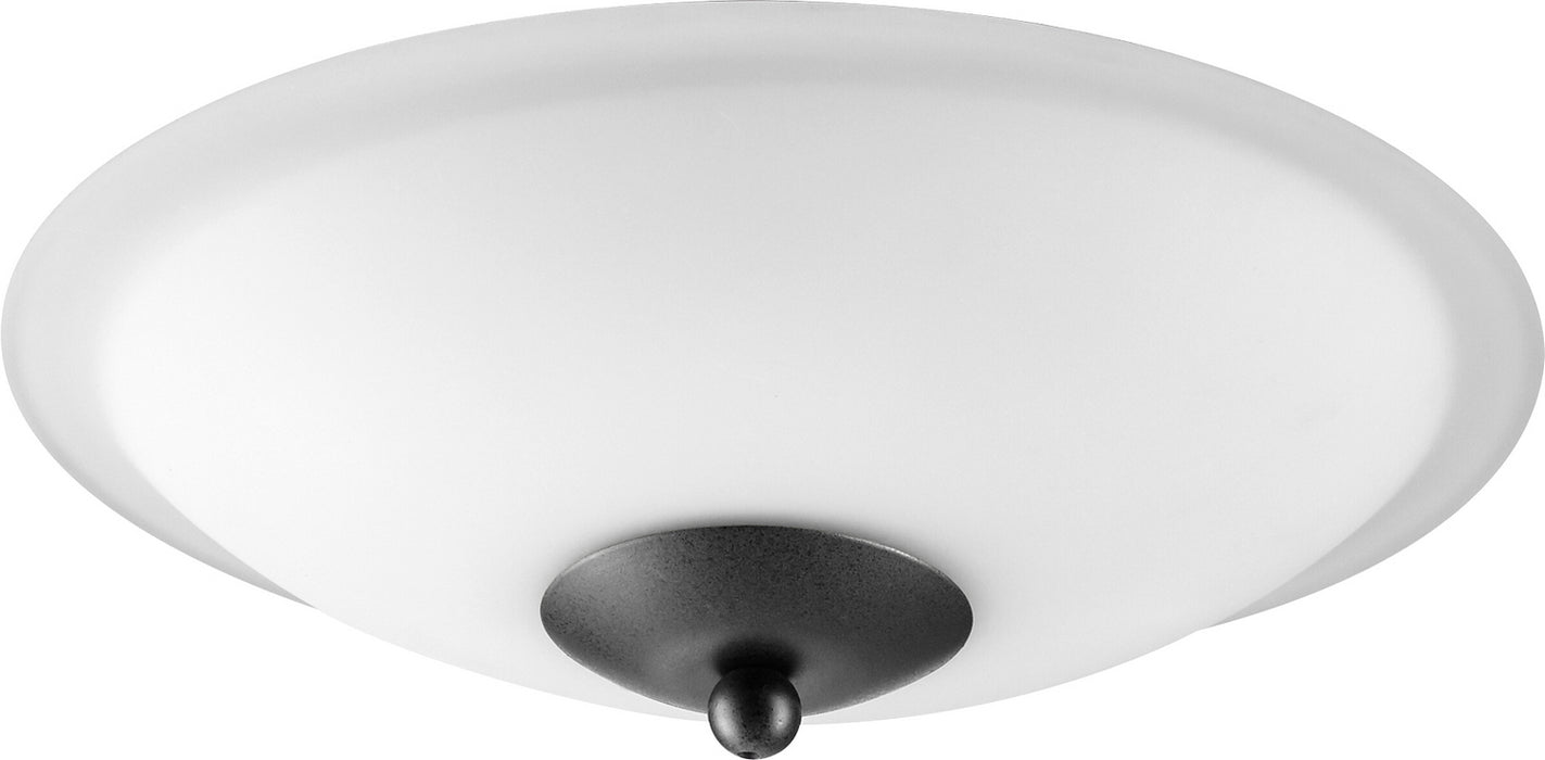 Quorum 1180-869 LED Fan Light Kit, Textured Black w/ Satin Opal