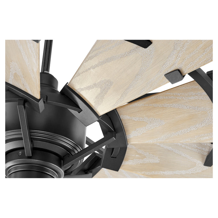 Quorum 195210-69 52"Patio Fan, Textured Black