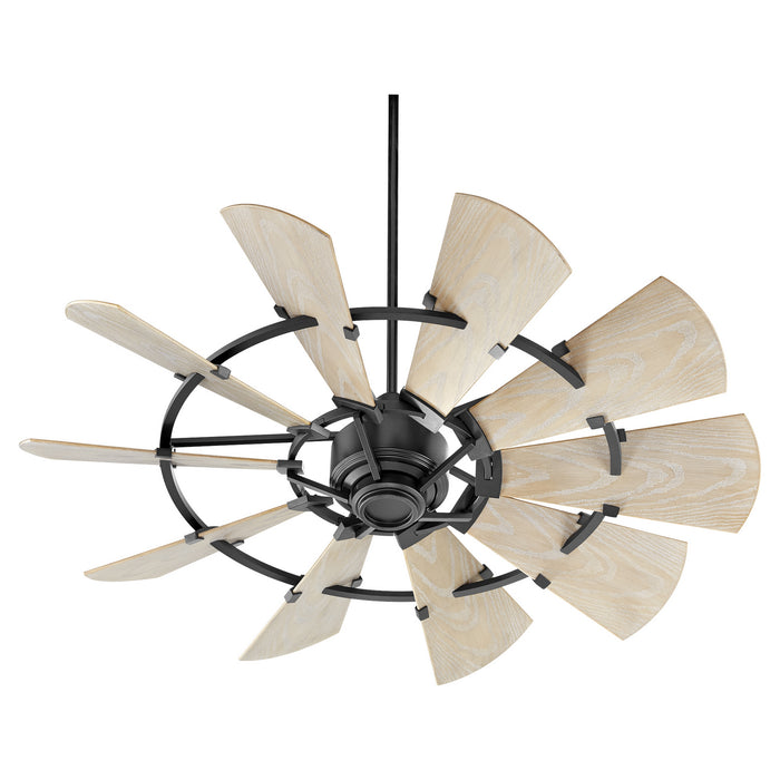 Quorum 195210-69 52"Patio Fan, Textured Black