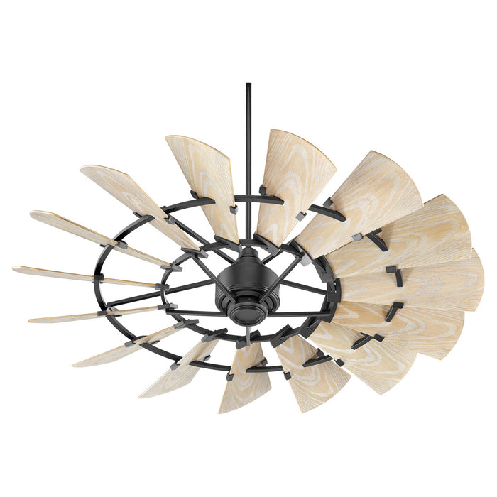 Quorum 196015-69 60"Patio Fan, Textured Black