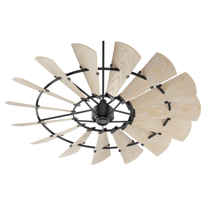 Quorum 197215-69 72"Patio Fan, Textured Black
