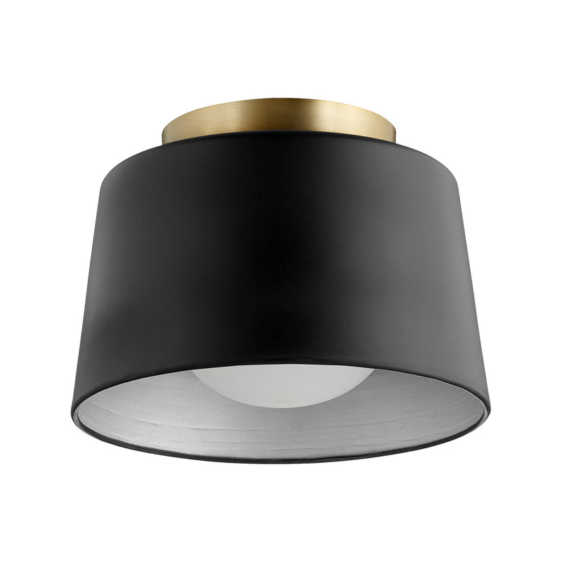 Quorum 3003-11-69 One Light Ceiling Mount, Textured Black