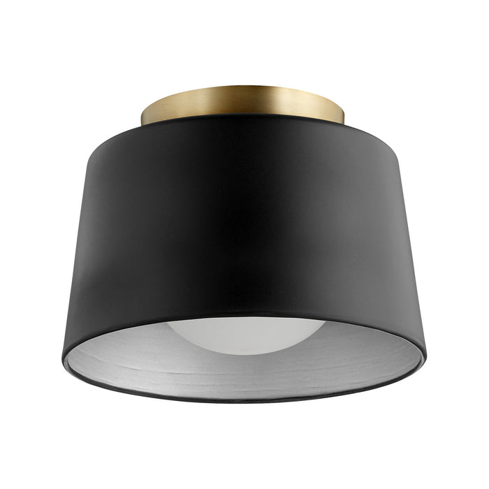 Quorum 3003-11-69 One Light Ceiling Mount, Textured Black