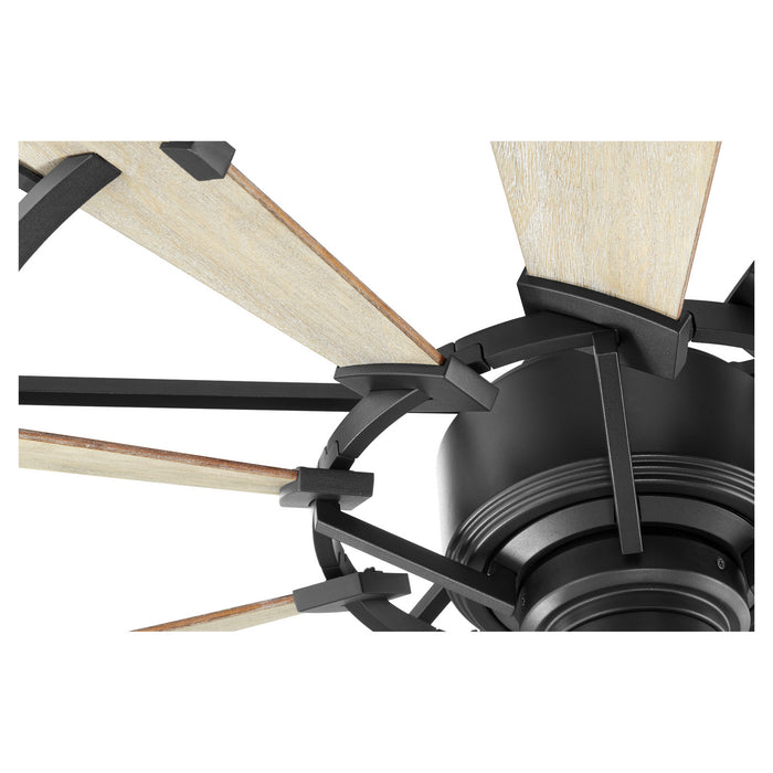 Quorum 95210-69 52" Ceiling Fan, Textured Black
