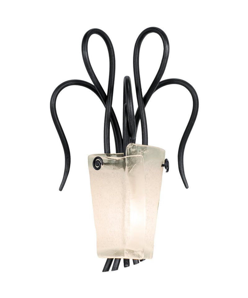 Kalco 4285TO/FROST One Light Wall Bracket, Tortoise Shell