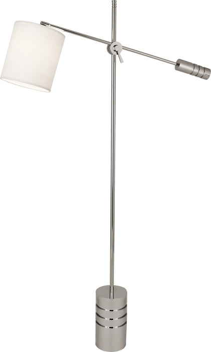 Robert Abbey S292 One Light Floor Lamp, Polished Nickel