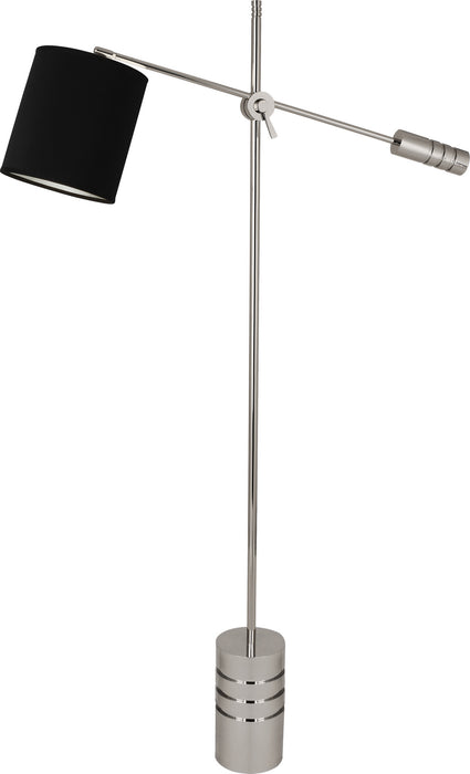 Robert Abbey S292B One Light Floor Lamp, Polished Nickel