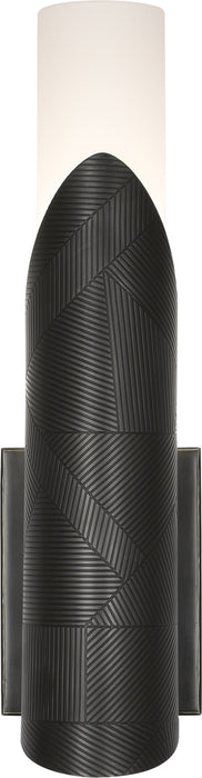 Robert Abbey Z620 One Light Wall Sconce, Deep Patina Bronze