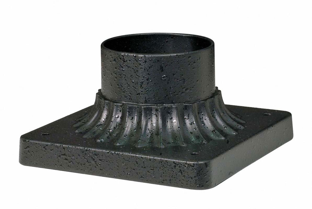 Nuvo Lighting 25-1200 Post Base, Textured Black