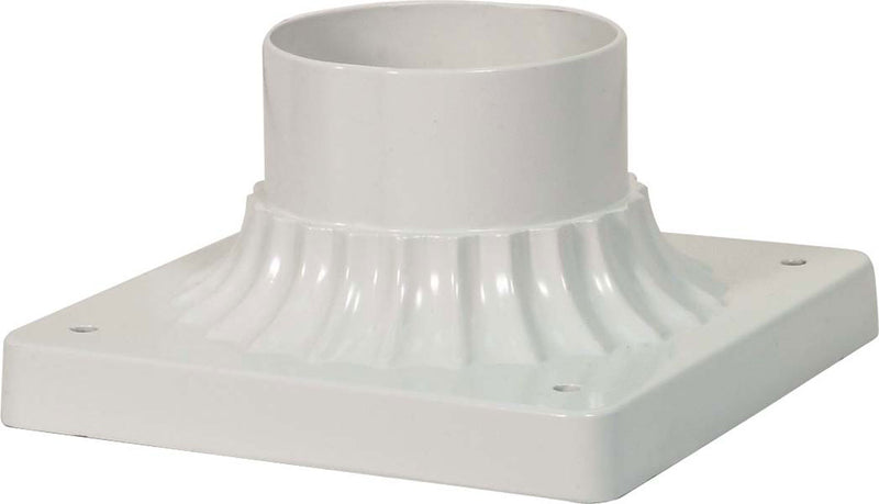 Nuvo Lighting 25-1205 Post Base, White