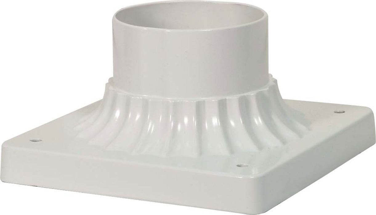 Nuvo Lighting 25-1205 Post Base, White