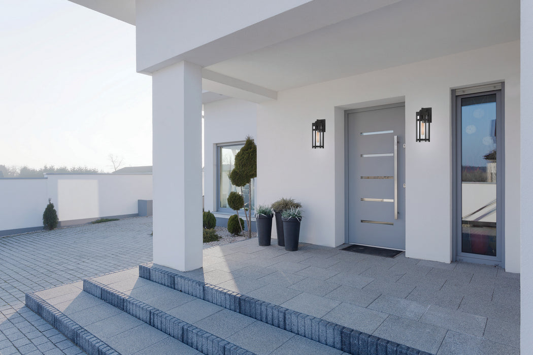 Nuvo Lighting 60-6572 One Light Outdoor Wall Lantern, Textured Black