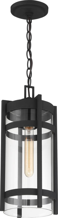 Nuvo Lighting 60-6574 One Light Hanging Lantern, Textured Black