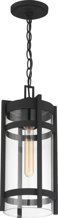 Nuvo Lighting 60-6574 One Light Hanging Lantern, Textured Black