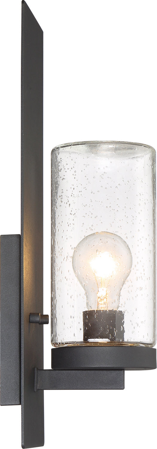 Nuvo Lighting 60-6578 One Light Wall Sconce, Textured Black