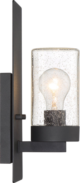 Nuvo Lighting 60-6579 One Light Wall Sconce, Textured Black