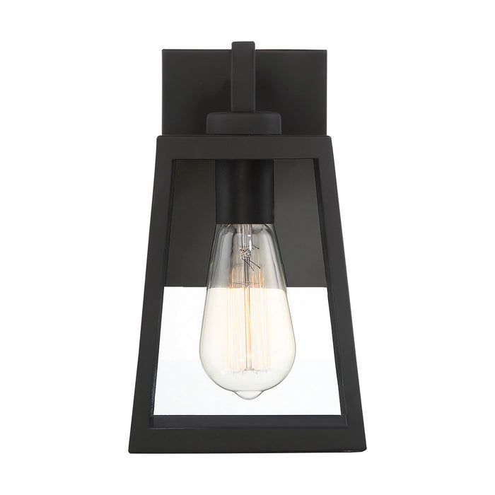 Nuvo Lighting 60-6581 One Light Outdoor Wall Lantern, Matte Black