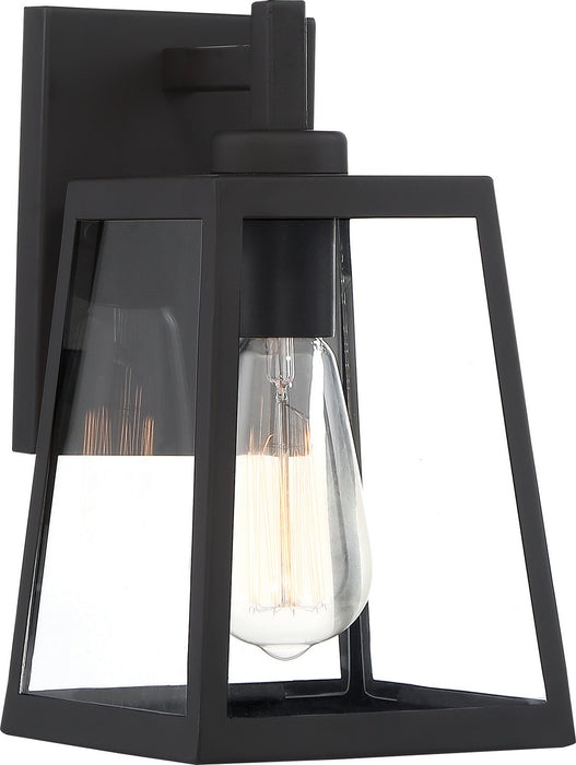 Nuvo Lighting 60-6581 One Light Outdoor Wall Lantern, Matte Black