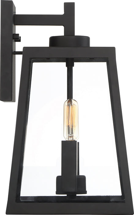 Nuvo Lighting 60-6582 Two Light Wall Lantern, Matte Black