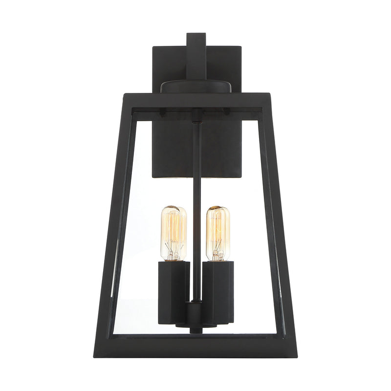 Nuvo Lighting 60-6583 Four Light Wall Lantern, Matte Black