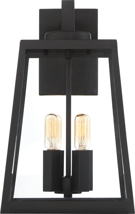 Nuvo Lighting 60-6583 Four Light Wall Lantern, Matte Black