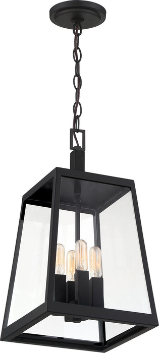 Nuvo Lighting 60-6584 Four Light Hanging Lantern, Matte Black