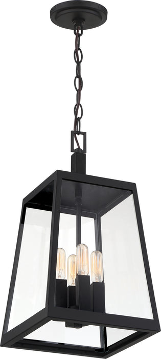 Nuvo Lighting 60-6584 Four Light Hanging Lantern, Matte Black