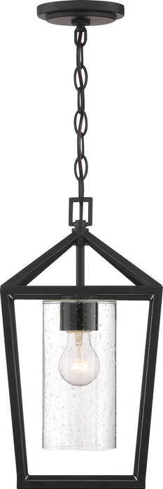 Nuvo Lighting 60-6594 One Light Hanging Lantern, Matte Black
