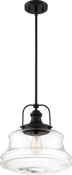 Nuvo Lighting 60-6759 One Light Pendant, Bronze / Clear Glass
