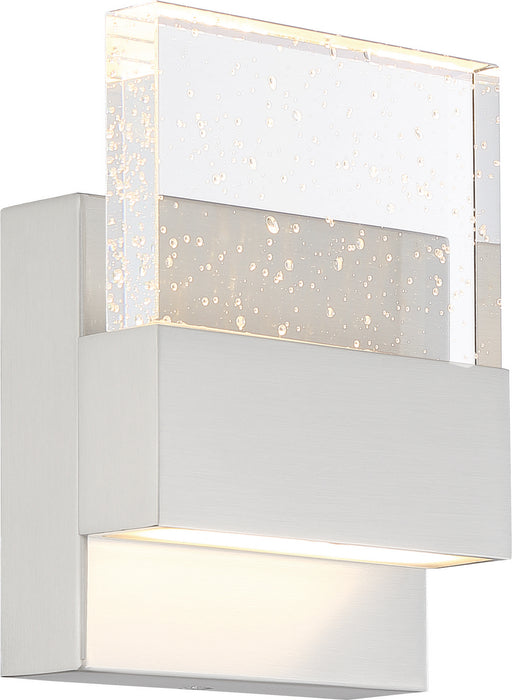 Nuvo Lighting 62-1501 LED Wall Sconce, Polished Nickel