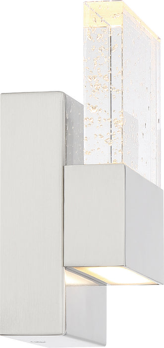 Nuvo Lighting 62-1501 LED Wall Sconce, Polished Nickel