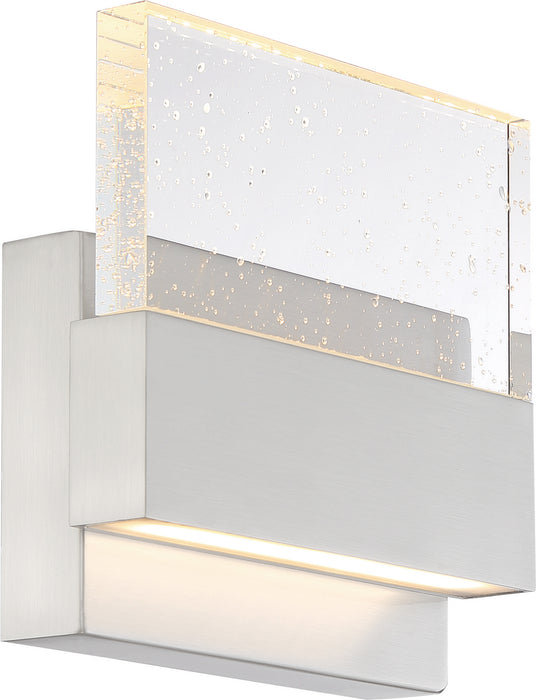 Nuvo Lighting 62-1502 LED Wall Sconce, Polished Nickel