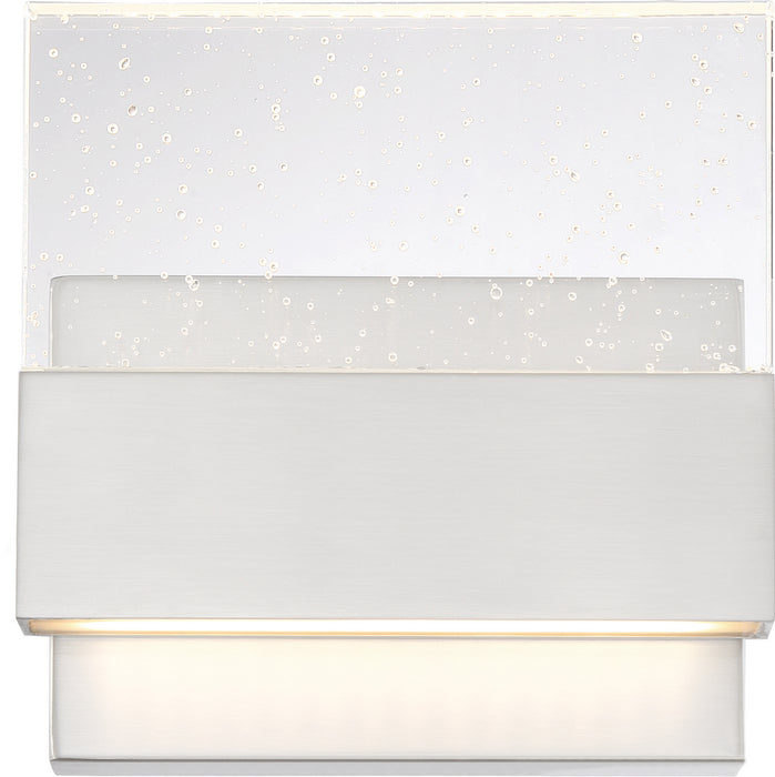 Nuvo Lighting 62-1502 LED Wall Sconce, Polished Nickel