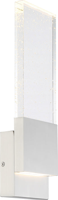 Nuvo Lighting 62-1503 LED Wall Sconce, Polished Nickel