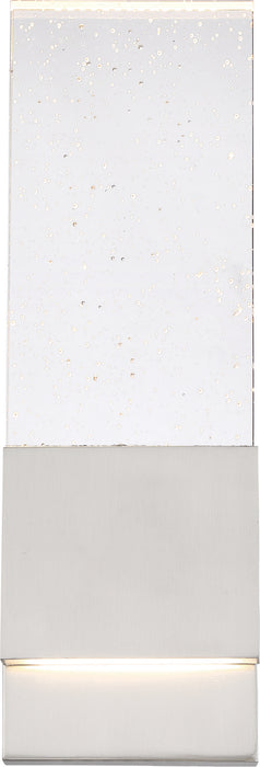 Nuvo Lighting 62-1503 LED Wall Sconce, Polished Nickel