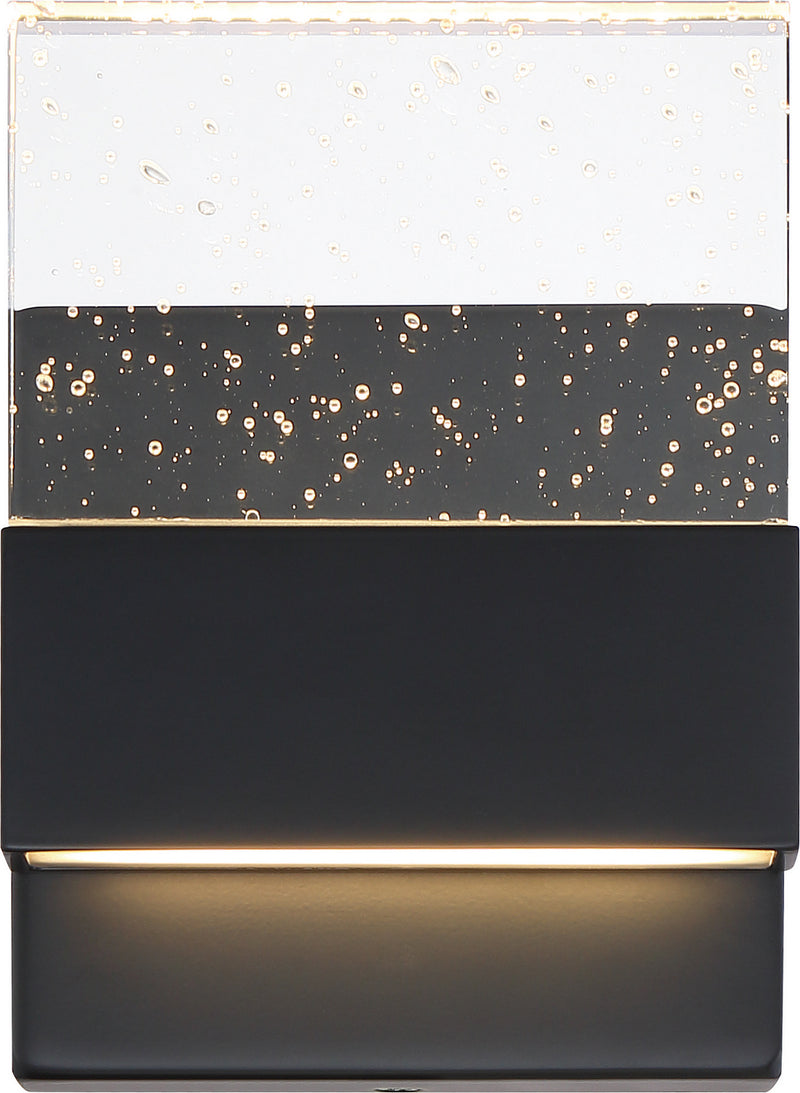 Nuvo Lighting 62-1511 LED Wall Sconce, Matte Black