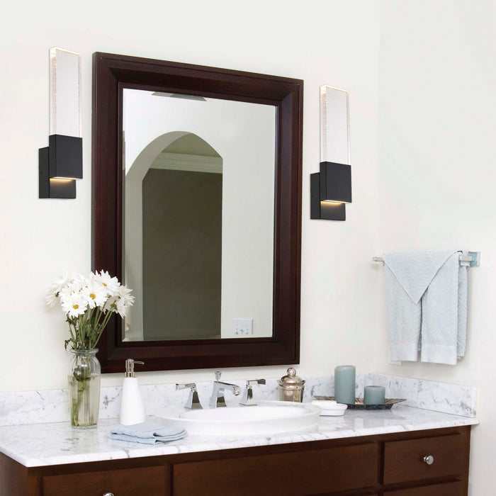 Nuvo Lighting 62-1513 LED Wall Sconce, Matte Black