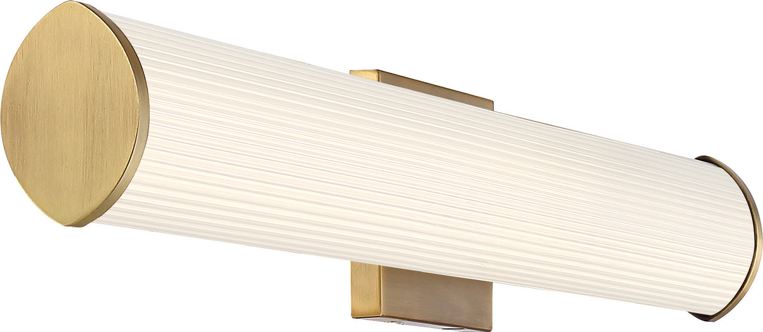 Nuvo Lighting 62-1593 LED Vanity, Brushed Brass
