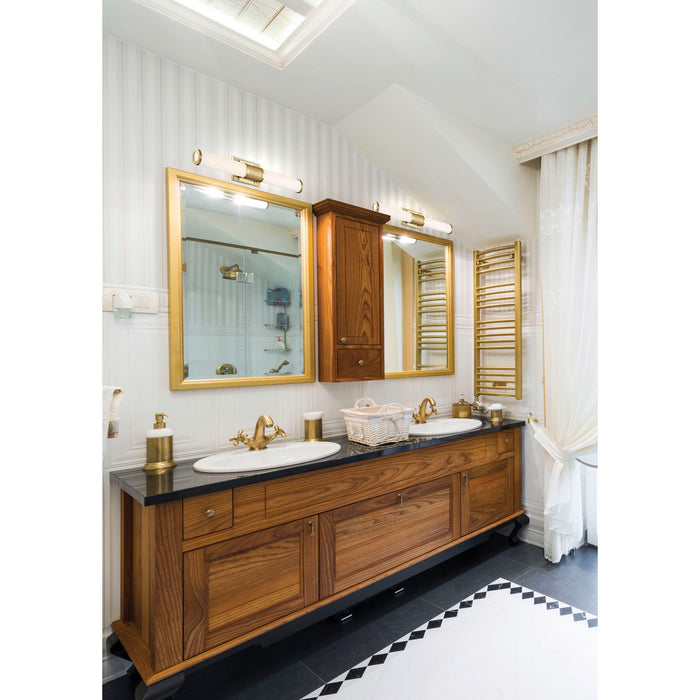 Nuvo Lighting 62-1602 LED Vanity, Brushed Brass