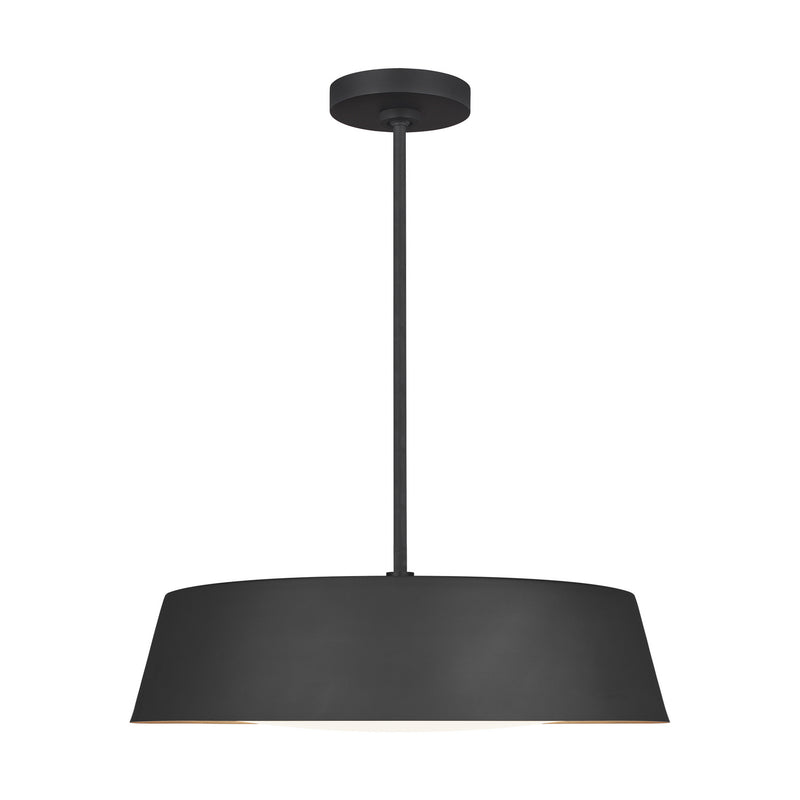 Visual Comfort Studio EP1055MBK Five Light Pendant, Midnight Black