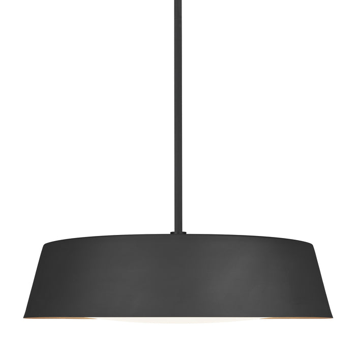 Visual Comfort Studio EP1055MBK Five Light Pendant, Midnight Black