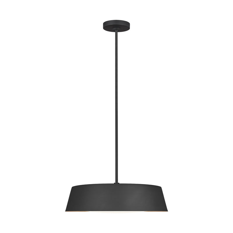 Visual Comfort Studio EP1055MBK Five Light Pendant, Midnight Black