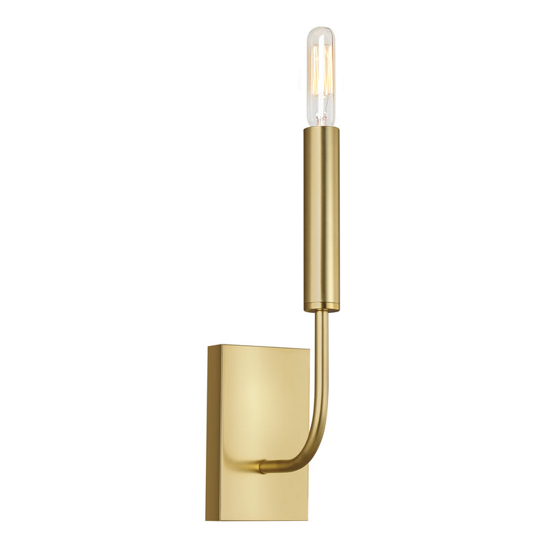 Visual Comfort Studio EW1001BBS One Light Wall Sconce, Burnished Brass