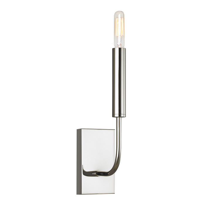 Visual Comfort Studio EW1001PN One Light Wall Sconce, Polished Nickel