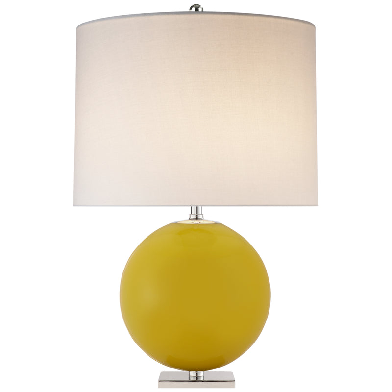 Visual Comfort Signature KS 3014YL-L One Light Table Lamp, Yellow