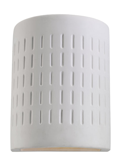 Generation Lighting 83046-714/T One Light Outdoor Wall Lantern, Unfinished Ceramic