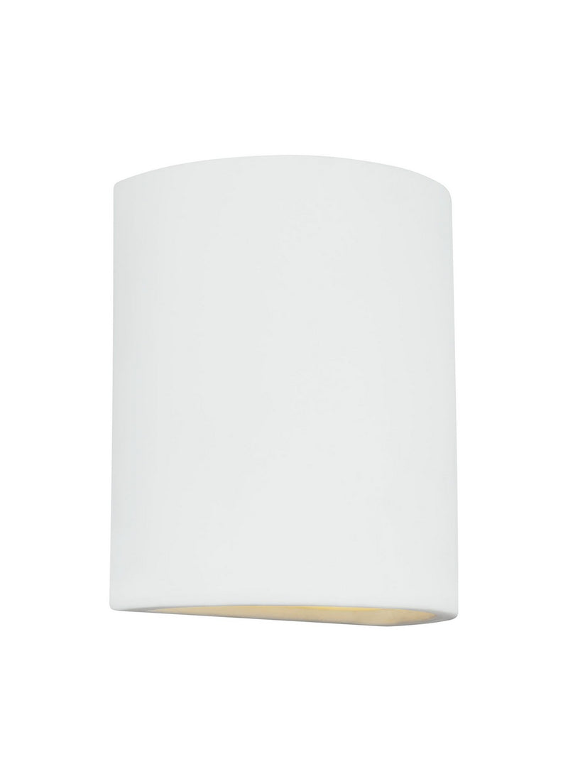 Generation Lighting 8304701-714/T One Light Outdoor Wall Lantern, Unfinished Ceramic