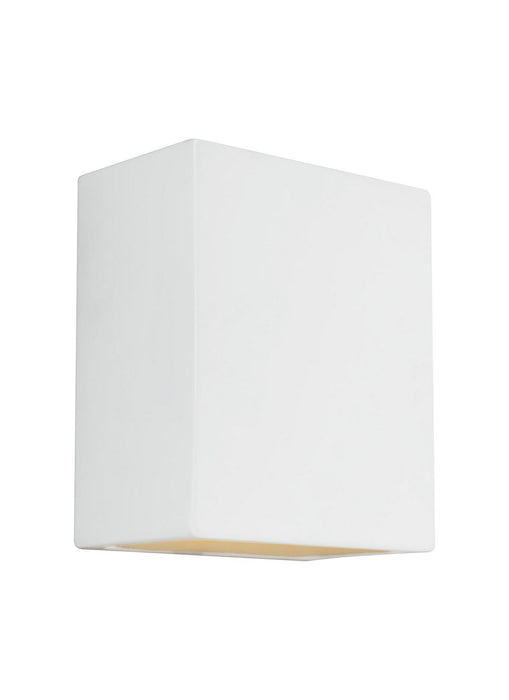 Generation Lighting 8304801-714/T One Light Outdoor Wall Lantern, Unfinished Ceramic